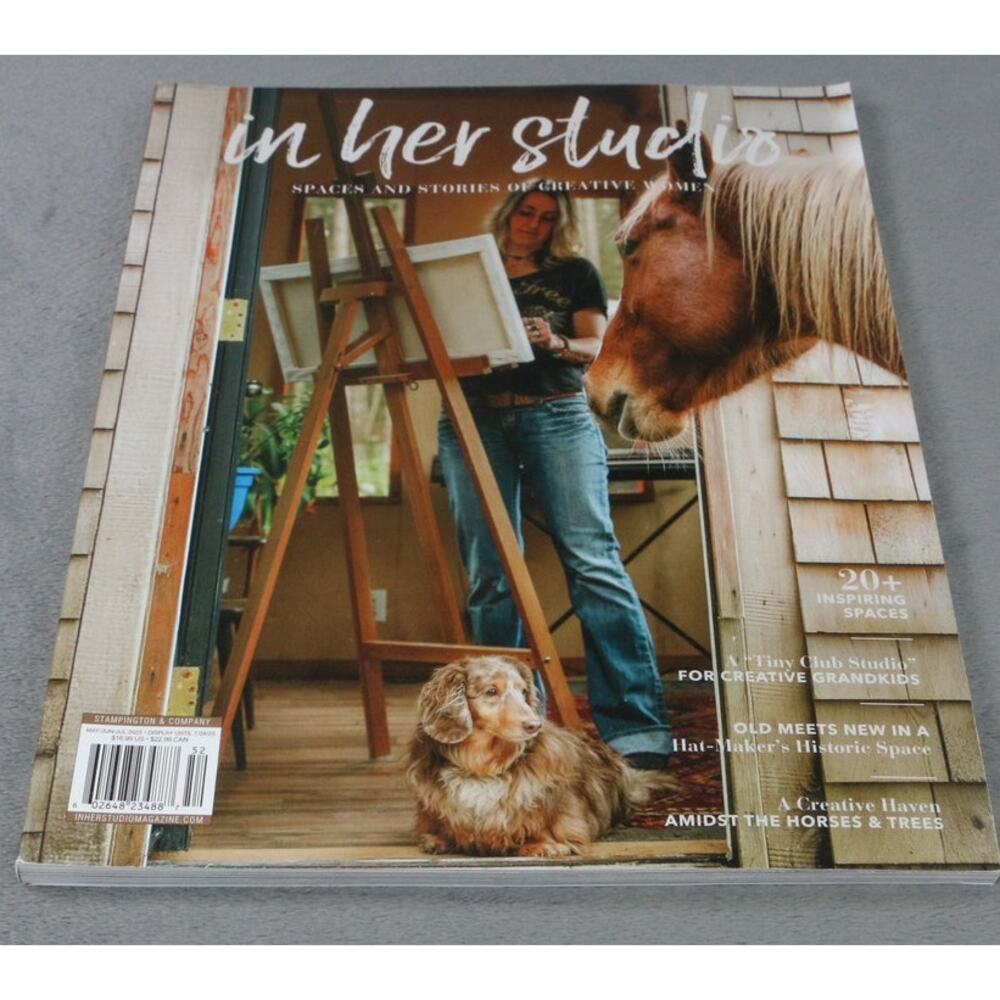 In Her Studio Magazine Vol 7 Issue 4 May June July Creative Workspace